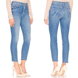 Mother Denim The Stunner Ankle Fray in Crate Digger